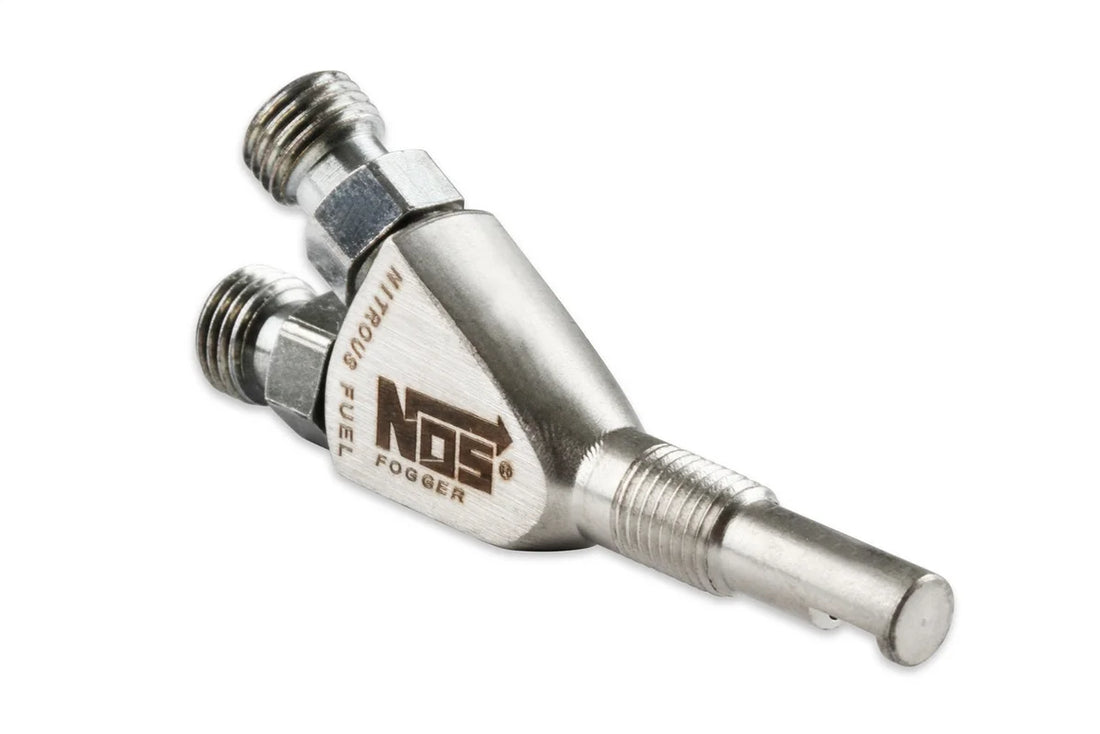 NOS/Nitrous Oxide System Soft Plume 90° Nozzle (Stainless Steel) 13716NOS - Side View