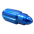 Load image into Gallery viewer, NRG 500 Series M12 X 1.5 Bullet Shape Steel Lug Nut Set - 21 Pc w/Lock Key - Blue - Main Product View
