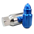 Load image into Gallery viewer, NRG 500 Series M12 X 1.5 Bullet Shape Steel Lug Nut Set - 21 Pc w/Lock Key - Blue - Additional View 6