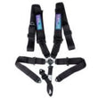 Load image into Gallery viewer, NRG 5PT 3in. Seat Belt Harness / Cam Lock - Black - Main Product View
