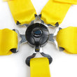 Load image into Gallery viewer, NRG 5PT 3in. Seat Belt Harness / Cam Lock - Yellow - Back View
