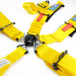 Load image into Gallery viewer, NRG 5PT 3in. Seat Belt Harness / Cam Lock - Yellow - Installation View