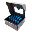 Load image into Gallery viewer, NRG 700 Series M12 X 1.25 Steel Lug Nut w/Dust Cap Cover Set 21 Pc w/Locks &amp; Lock Socket - Blue - Additional View 5