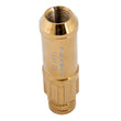 Load image into Gallery viewer, NRG 700 Series M12 X 1.25 Steel Lug Nut w/Dust Cap Cover Set 21 Pc w/Locks &amp; Socket - Chrome Gold - Main Product View