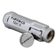 Load image into Gallery viewer, NRG 700 Series M12 X 1.5 Steel Lug Nut w/Dust Cap Cover Set 21 Pc w/Locks &amp; Lock Socket - Silver - Additional View 5