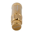 Load image into Gallery viewer, NRG 700 Series M12 X 1.5 Steel Lug Nut w/Dust Cap Cover Set 21 Pc w/Locks &amp; Socket - Chrome Gold - Detail View