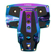 Load image into Gallery viewer, NRG Aluminum Sport Pedal A/T - Neochrome w/Black Rubber Inserts