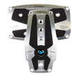 Load image into Gallery viewer, NRG Brushed Aluminum Sport Pedal A/T - Silver w/Black Rubber Inserts