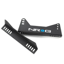 Load image into Gallery viewer, NRG Bucket Seat Side Bracket - 2pc w/ NRG Logo - Side View