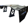 Load image into Gallery viewer, NRG Carbon Fiber Spoiler - Universal (59in.) NRG Logo Large End Plates - Additional View 5