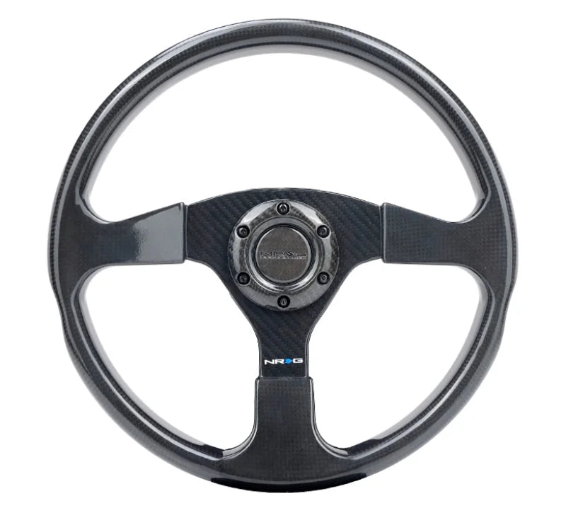 NRG Carbon Fiber Steering Wheel 350mm - Detail View