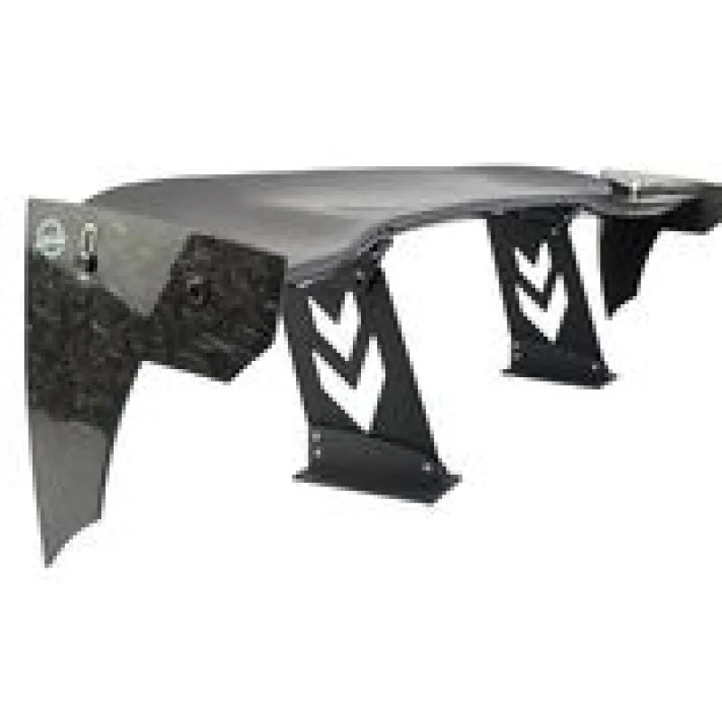 NRG Chopped Carbon Fiber Spoiler - Universal - Side View