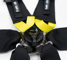 Load image into Gallery viewer, NRG FIA 6pt 2in. Shoulder Belt for HANS Device/ Rotary Cam Lock Buckle/ 3in. Waist Belt - Black - Installation View