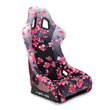 Load image into Gallery viewer, NRG FRP Bucket Seat PRISMA Japanese Cherry Blossom Edition W/ Pink Pearlized Back - Large - Back View
