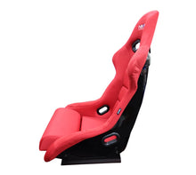 Load image into Gallery viewer, NRG FRP Bucket Seat (Red Cloth) - Large - Installation View