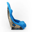 Load image into Gallery viewer, NRG FRP Bucket Seat ULTRA Edition - Large (Blue Alcantara/Gold Glitter Back) - Back View