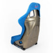 Load image into Gallery viewer, NRG FRP Bucket Seat ULTRA Edition - Large (Blue Alcantara/Gold Glitter Back) - Additional View 8