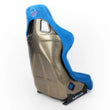 Load image into Gallery viewer, NRG FRP Bucket Seat ULTRA Edition - Large (Blue Alcantara/Gold Glitter Back) - Additional View 10