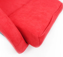 Load image into Gallery viewer, NRG FRP Bucket Seat ULTRA Edition - Large (Red Alcantara/Gold Glitter Back) - Additional View 10