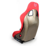 Load image into Gallery viewer, NRG FRP Bucket Seat ULTRA Edition - Medium (Red Alcantara/Pearlized Back) - Side View