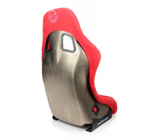 Load image into Gallery viewer, NRG FRP Bucket Seat ULTRA Edition - Medium (Red Alcantara/Pearlized Back) - Additional View 8