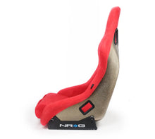 Load image into Gallery viewer, NRG FRP Bucket Seat ULTRA Edition - Medium (Red Alcantara/Pearlized Back) - Additional View 9