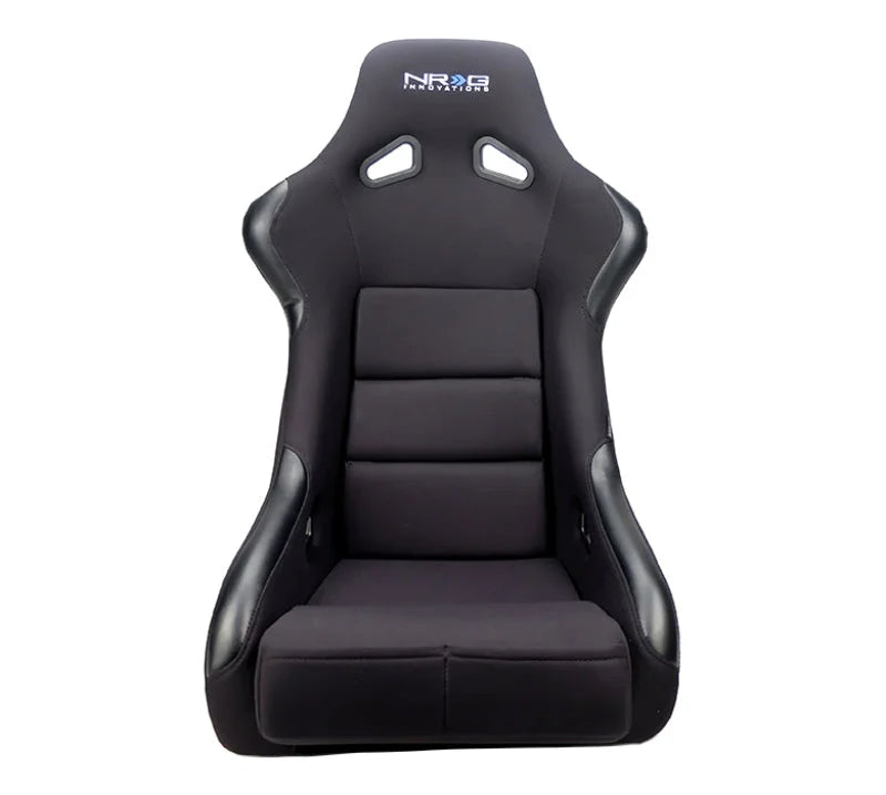 NRG FRP Bucket Seat w/Race Style Bolster/Lumbar - Large - Side View