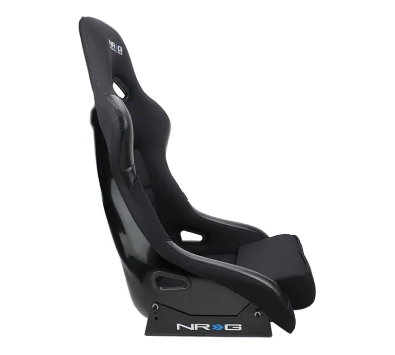 NRG FRP Bucket Seat w/Race Style Bolster/Lumbar - Large - Back View