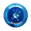 Load image into Gallery viewer, NRG Fender Washer Kit w/Color Matched M6 Bolt Rivets For Plastic (Blue) - Set of 10 - Side View