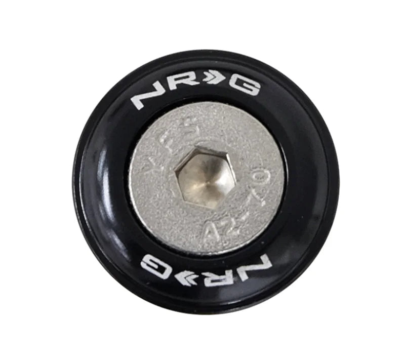 NRG Fender Washer Kit w/Rivets For Plastic (Black) - Set of 10 - Main Product View