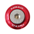 Load image into Gallery viewer, NRG Fender Washer Kit w/Rivets For Plastic (Red) - Set of 10 - Side View
