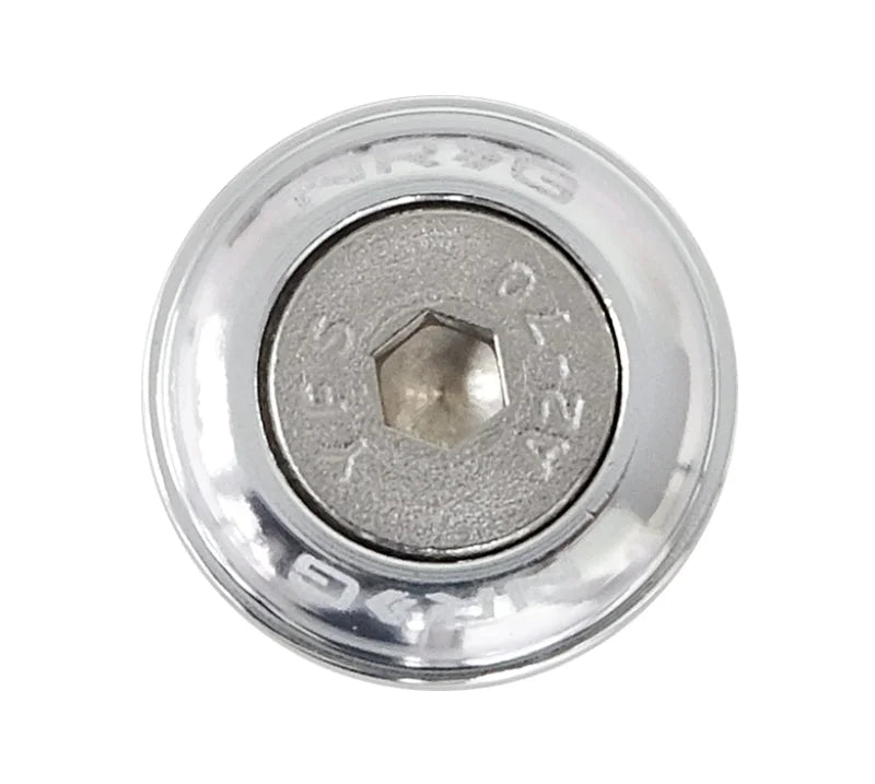 NRG Fender Washer Kit w/Rivets For Plastic (Silver) - Set of 10 - Main Product View
