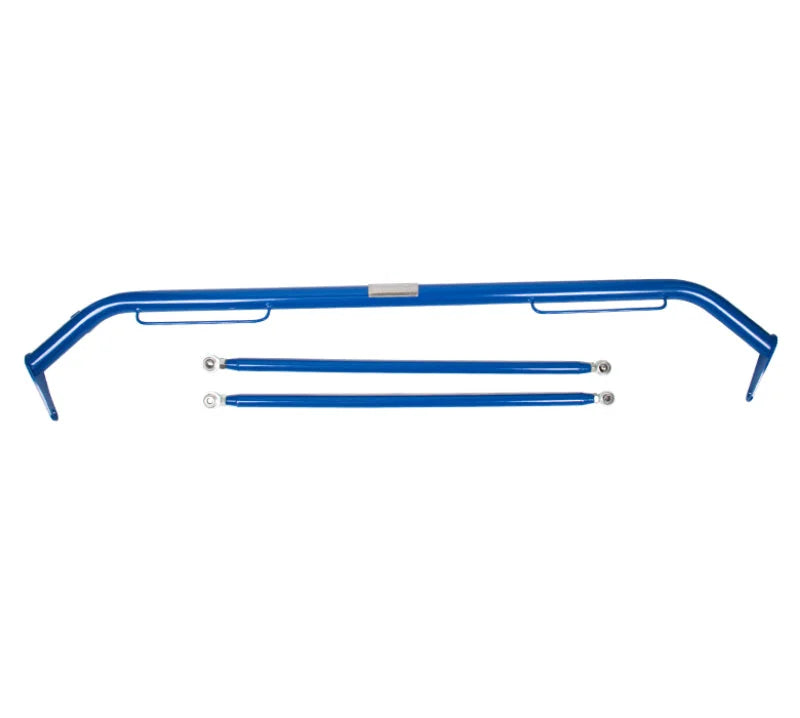 NRG Harness Bar 47in. - Blue - Detail View