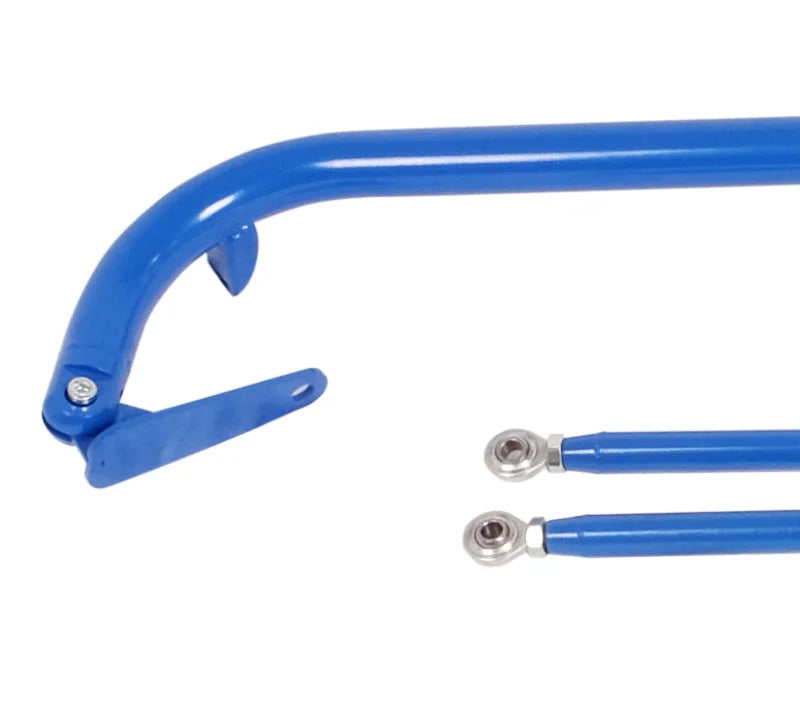 NRG Harness Bar 49in. - Blue - Side View