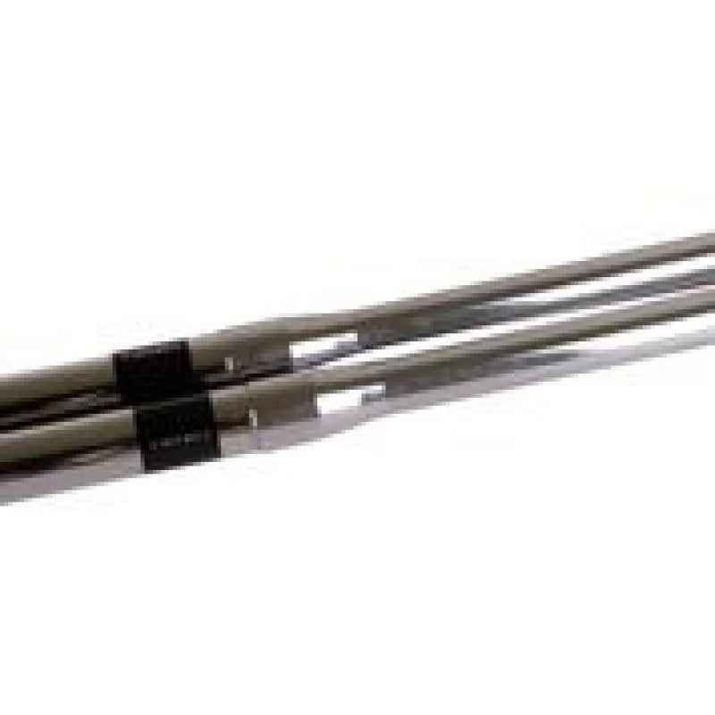 NRG Hood Damper Kit (Polished) - 89-94 240SX S13 - Side View