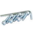 Load image into Gallery viewer, NRG Hub Spacer 1/2in. - Silver - Side View