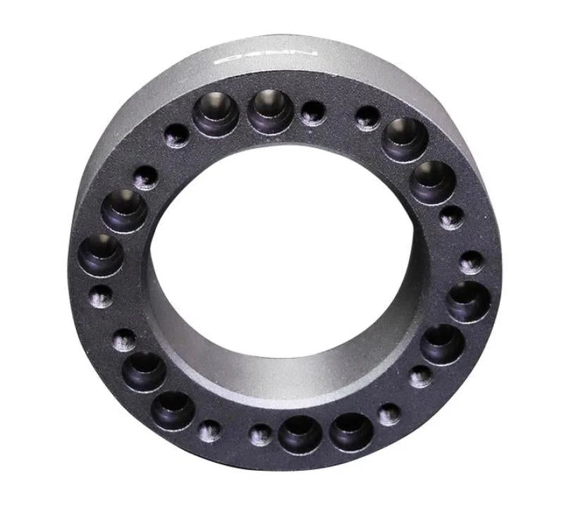 NRG Hub Spacer 1in - Black - Side View