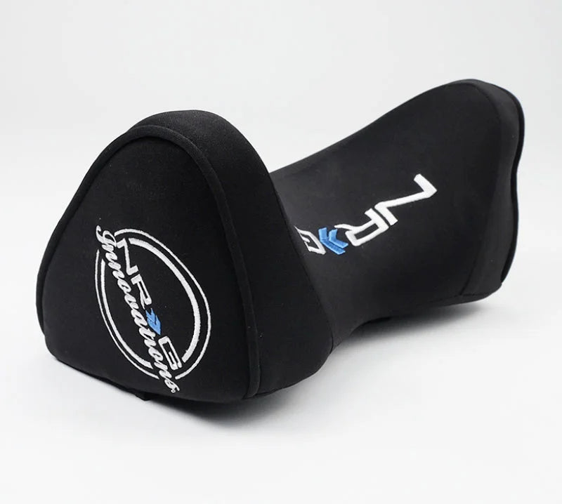 NRG Memory Foam Neck Pillow For Any Seats- Black - Side View