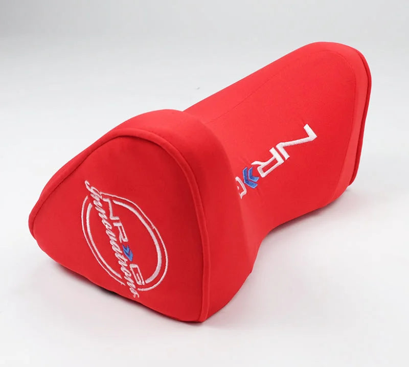 NRG Memory Foam Neck Pillow For Any Seats- Red - Installation View