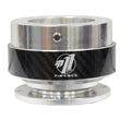 Load image into Gallery viewer, NRG Quick Release Gen 1.5 - Black Body / Carbon Fiber Ring - Main Product View