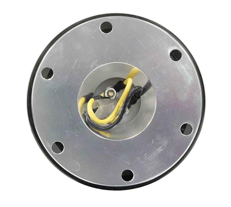 NRG Quick Release Gen 1.5 - Silver Body / Black Chrome Ring - Installation View