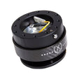Load image into Gallery viewer, NRG Quick Release Gen 2.0 - Black Body / Black Carbon Fiber Ring - Main Product View