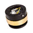 Load image into Gallery viewer, NRG Quick Release Gen 2.0 - Black Body / Chrome Gold Ring - Main Product View