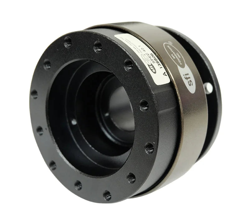 NRG Quick Release Gen 2.0 - Black Body / Chrome Ring SFI Spec 42.1 - Main Product View