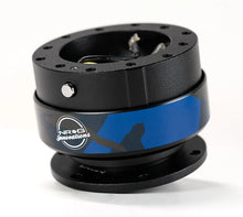 Load image into Gallery viewer, NRG Quick Release Gen 2.0 - Black Body/Black Ring w/ MadMike Camo Collab - Side View