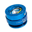 Load image into Gallery viewer, NRG Quick Release Gen 2.0 - Blue Body / Blue Ring - Side View