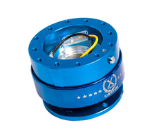 Load image into Gallery viewer, NRG Quick Release Gen 2.0 - Blue Body / Blue Ring - Side View