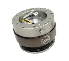 Load image into Gallery viewer, NRG Quick Release Gen 2.0 - Gunmetal Body / Titanium Chrome Ring - Side View
