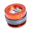 Load image into Gallery viewer, NRG Quick Release Gen 2.0 - Orange Body / Titanium Chrome Ring - Main Product View
