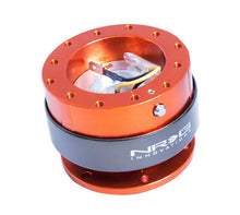 Load image into Gallery viewer, NRG Quick Release Gen 2.0 - Orange Body / Titanium Chrome Ring - Main Product View